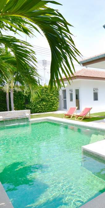 Poolvilla mit Gäste Bungalow